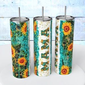 This listing is for ONE 20 OUNCE (ALSO NOTE OUR TUMBLERS ARE NOT SILVER)